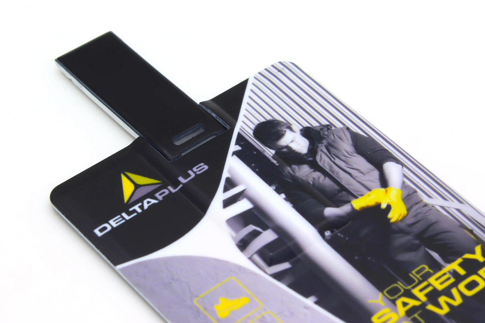 Cle USB Carte Alu Lindt