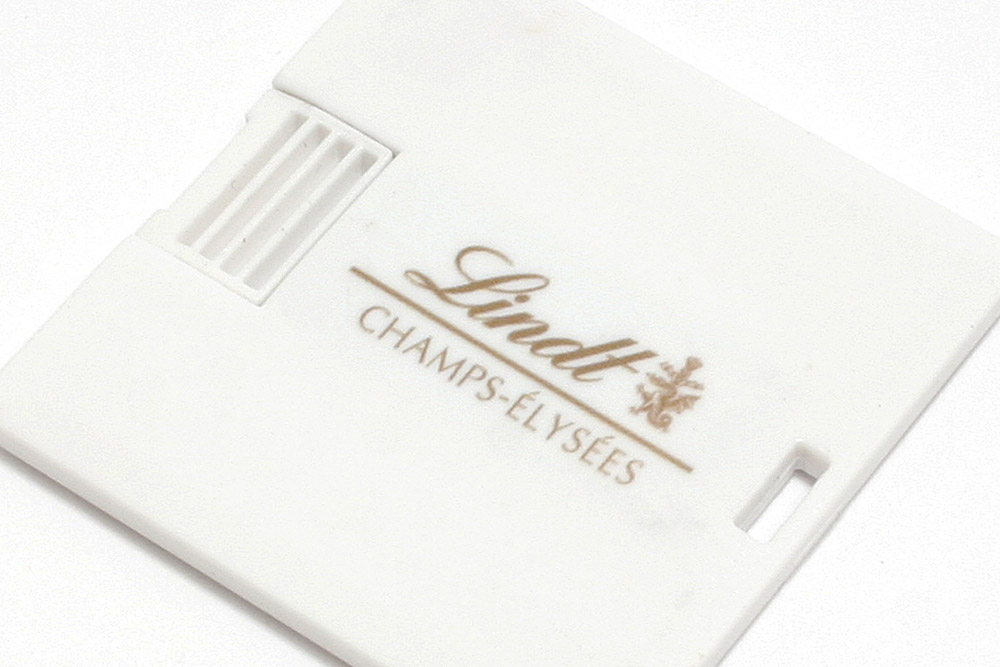 Cle USB Carte Affaire Carré Lindt