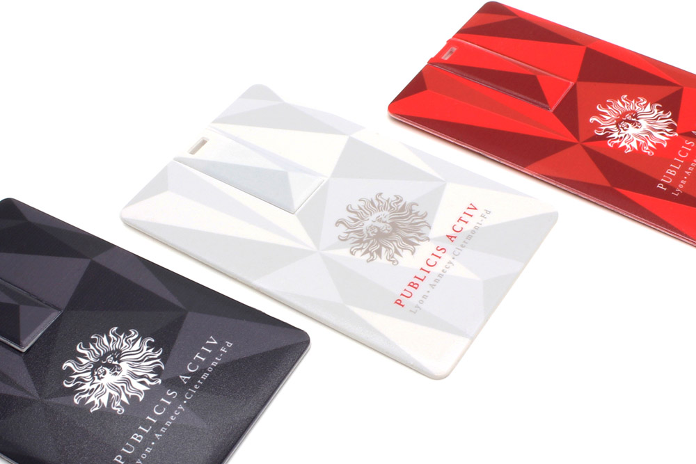 Cle USB Carte Affaire Publicis Activ